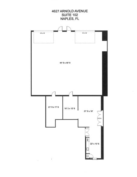 More Photos Of 4627 Arnold Ave, Naples Light Manufacturing For Lease