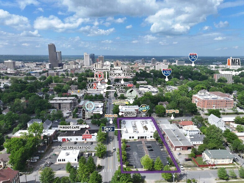 Primary Photo Of 1501 Main St, Little Rock Office For Lease