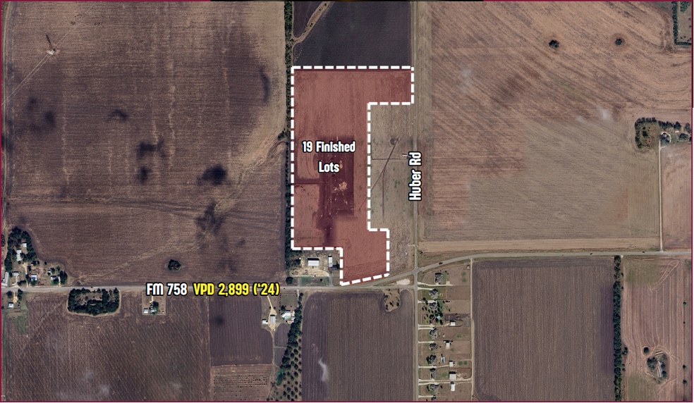 Primary Photo Of FM 758 & Huber Rd, Seguin Land For Sale