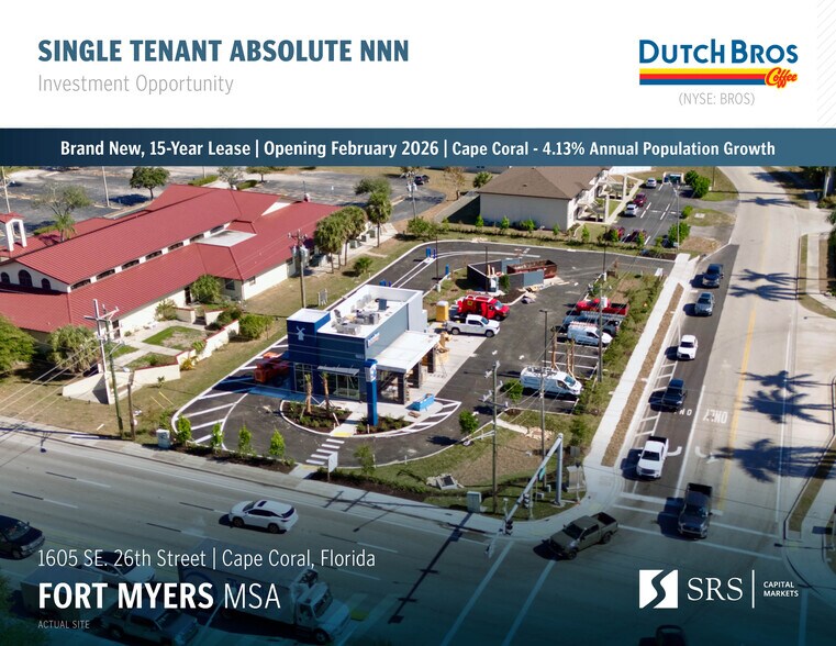 Primary Photo Of 1605 SE 26th St, Cape Coral Fast Food For Sale