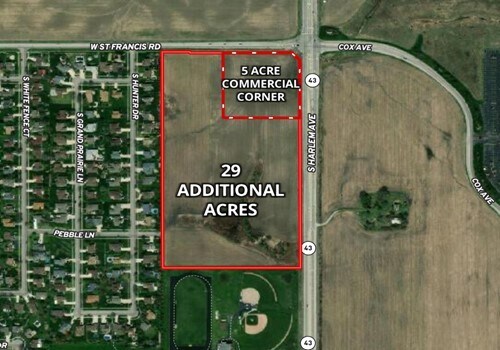 Primary Photo Of SW Corner Of S Harlem Ave & St Francis Rd, Frankfort Land For Sale