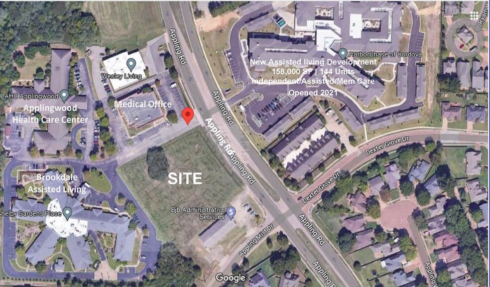 Primary Photo Of 1599 Appling Care Ln, Cordova Land For Sale