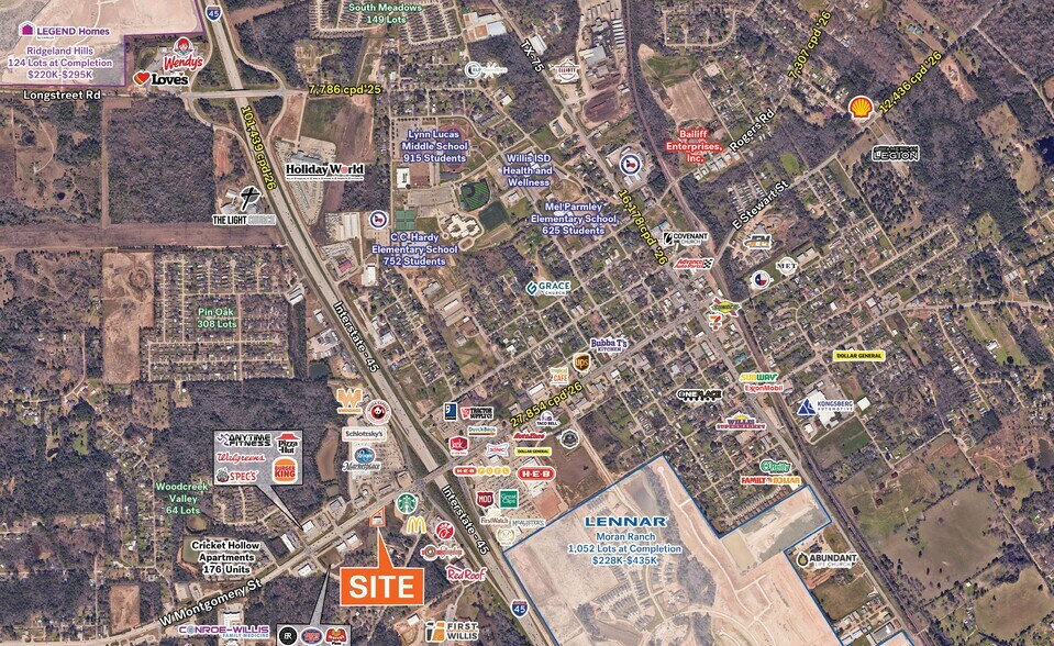 More Photos Of 9521 FM 1097 Rd W, Willis Unknown For Lease