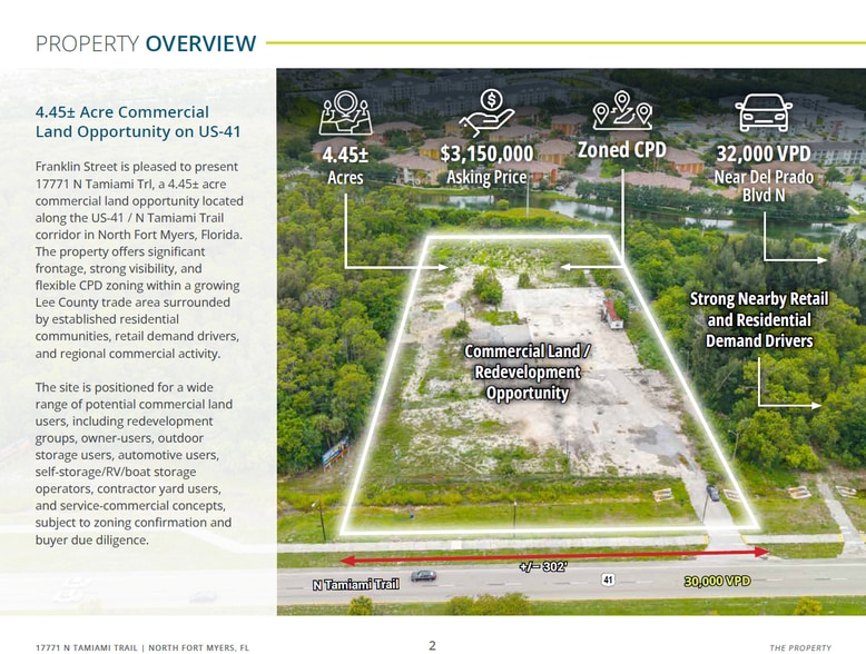 More Photos Of 17771 N Tamiami Trl, North Fort Myers Land For Sale