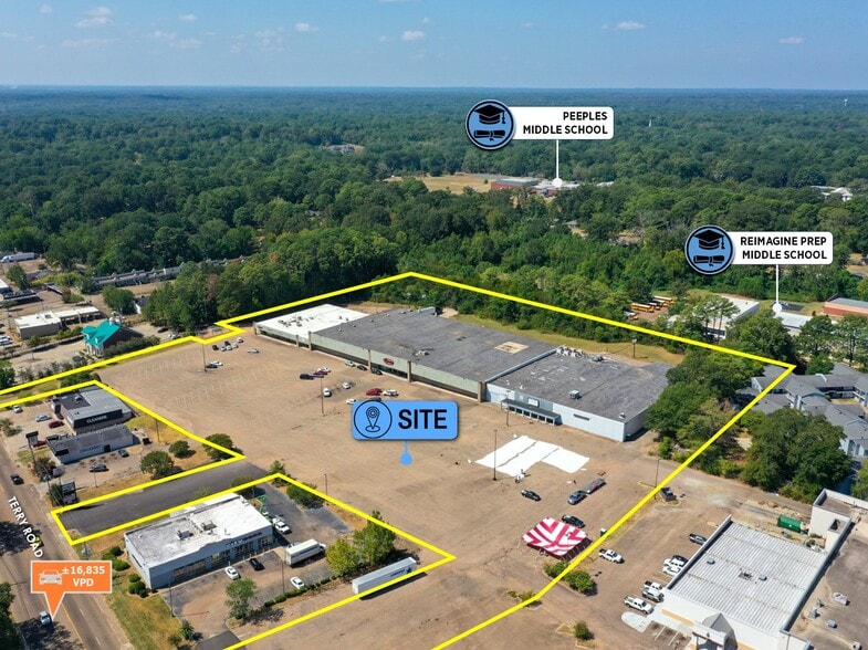 More Photos Of 2885-2899 Terry Rd, Jackson General Retail For Sale