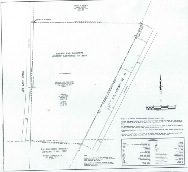 More Photos Of 4379-4381 N Loy Lake Rd, Sherman Land For Sale