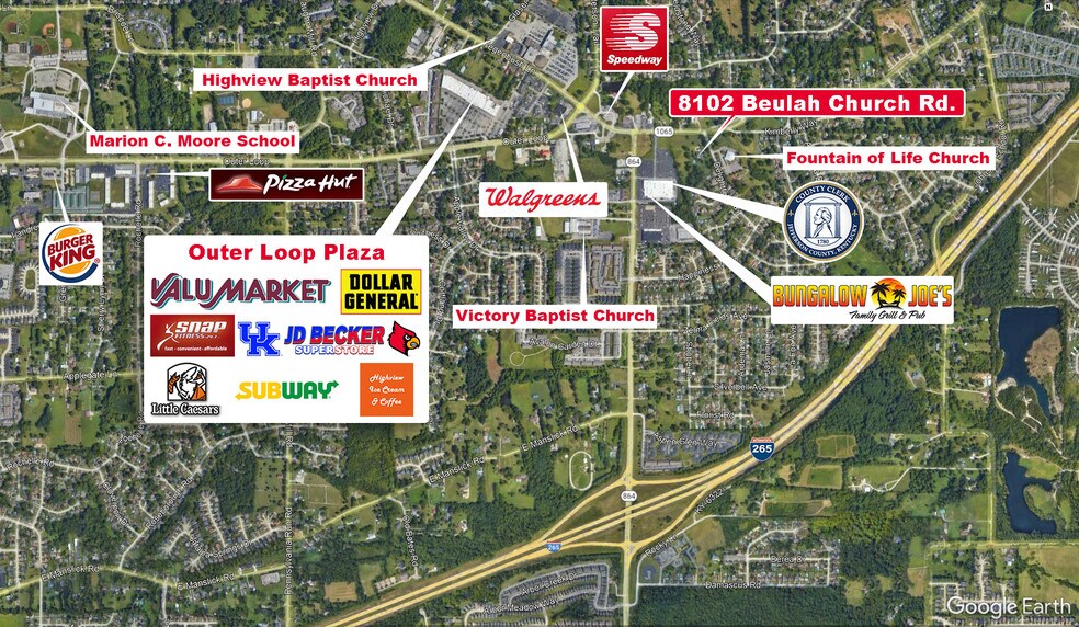 More Photos Of 8102 Beulah Church Rd, Louisville Land For Sale