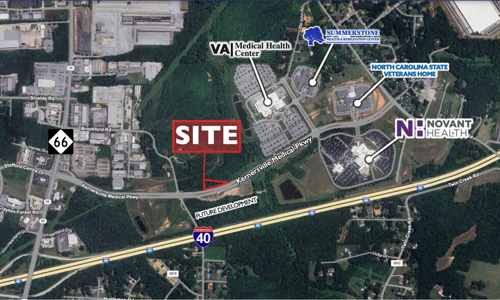 More Photos Of Kernersville Medical Parkway - 1.003, Kernersville Land For Sale