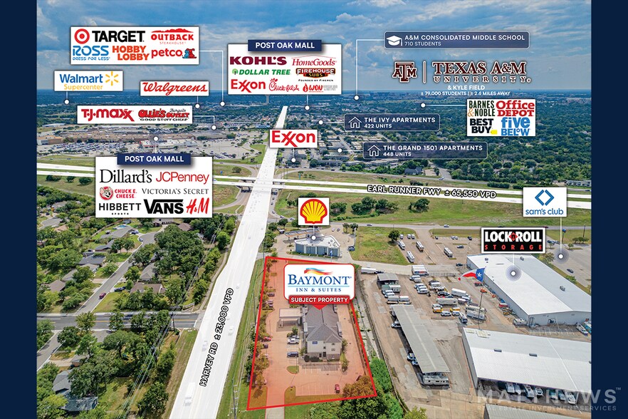 More Photos Of 2611 Harvey Rd, College Station Hotel For Sale