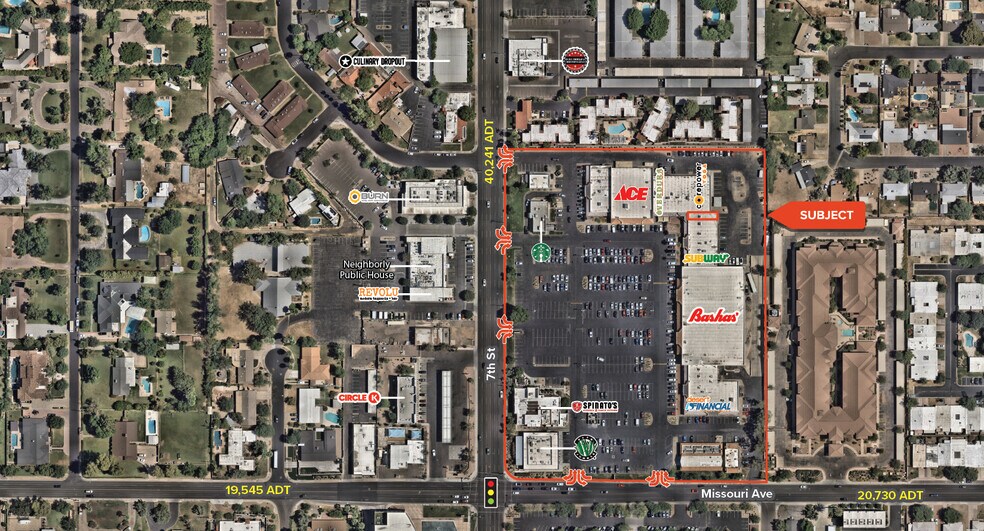 More Photos Of 5521-5555 N 7th St, Phoenix General Retail For Lease