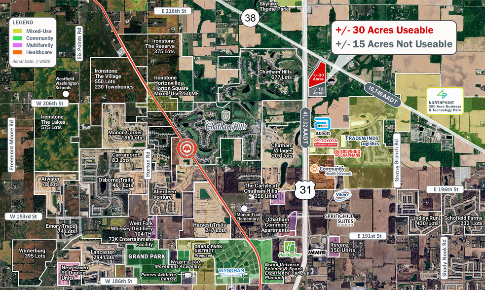 Primary Photo Of 0 E State Road 38, Westfield Land For Sale