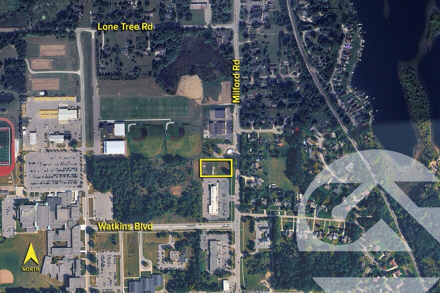 Primary Photo Of 2128-2258 S Milford Rd, Highland Land For Sale