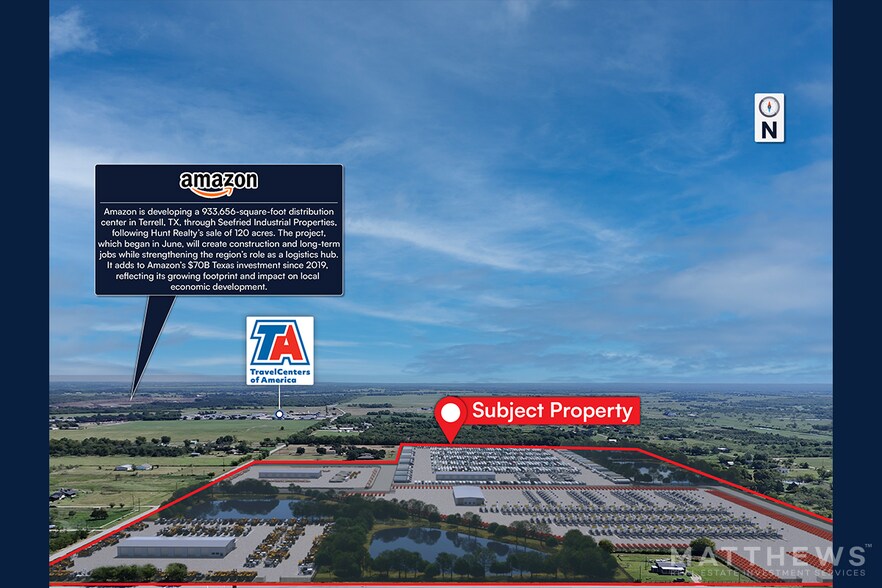 More Photos Of 9101 Abner Rd, Terrell Land For Lease