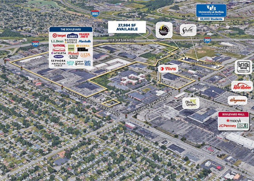 More Photos Of 4090-4100 Maple Rd, Amherst Freestanding For Lease