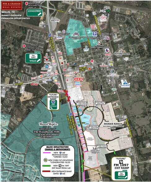 More Photos Of I-45 & Moran Ranch Blvd, Willis Land For Sale