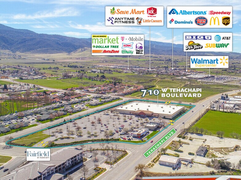 More Photos Of 710 W Tehachapi Blvd, Tehachapi Freestanding For Lease