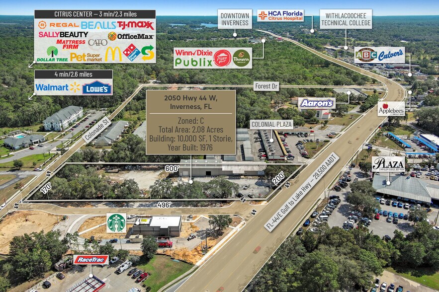 More Photos Of 2050 Highway 44 W, Inverness Land For Sale