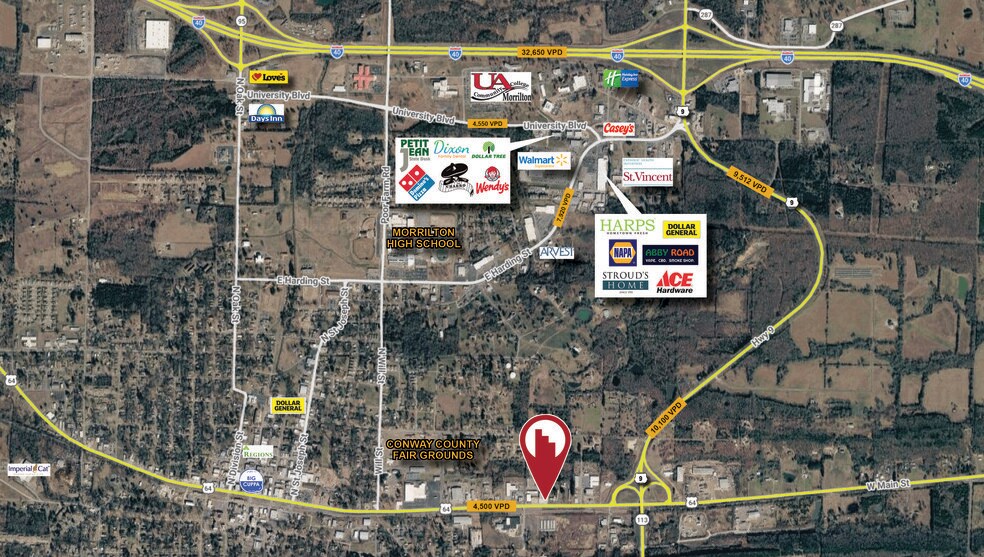 More Photos Of 1313 E Broadway St, Morrilton General Retail For Sale