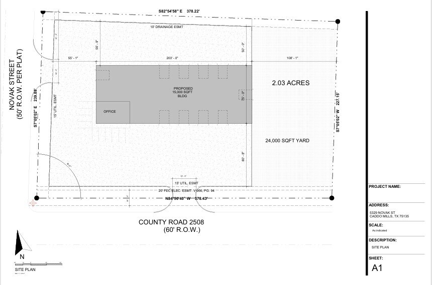 More Photos Of 5329 Novak St, Caddo Mills Warehouse For Sale