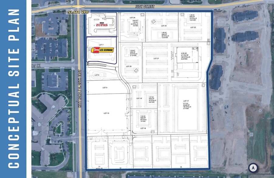 More Photos Of 3791 S 25th E, Ammon General Retail For Lease