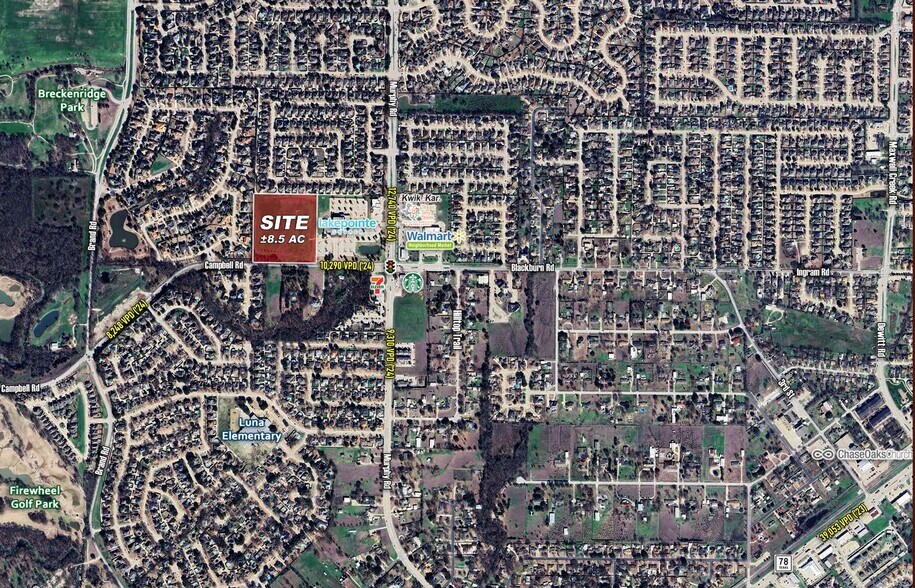 Primary Photo Of NWQ Campbell Rd & Murphy Rd, Garland Land For Sale