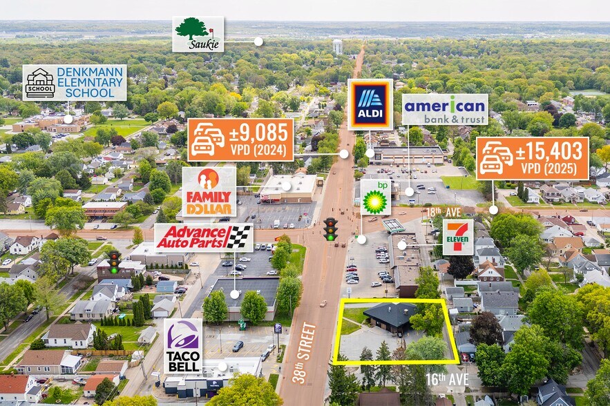 More Photos Of 1600 38th St, Rock Island Fast Food For Sale