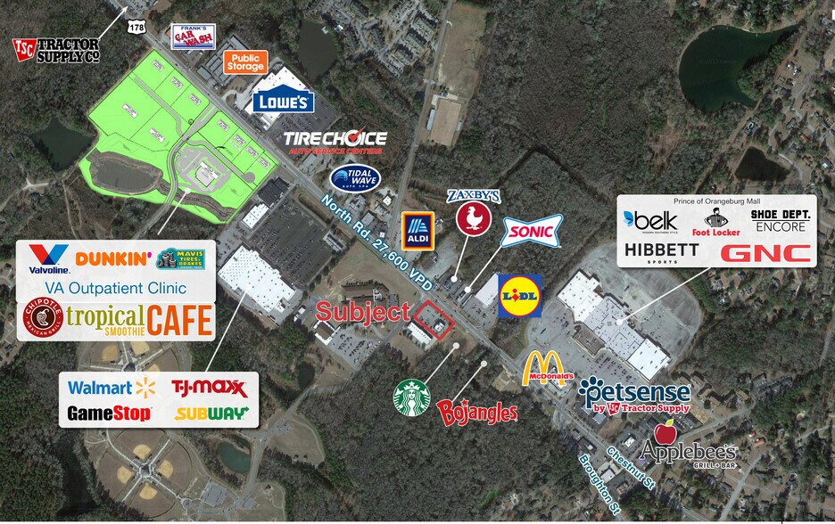 More Photos Of 2567 North Rd, Orangeburg Restaurant For Lease