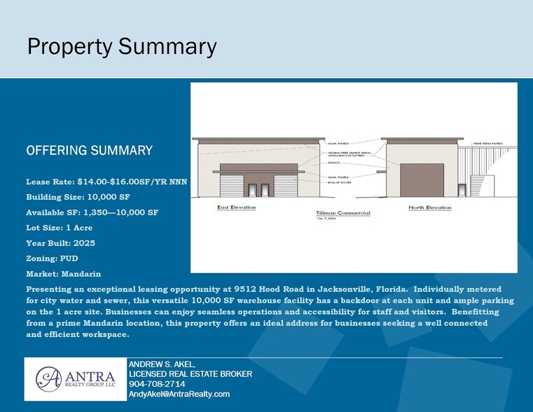 More Photos Of 9512 Hood Rd, Jacksonville Industrial For Lease