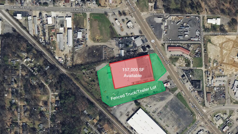 More Photos Of 3615 Lamar Ave, Memphis Warehouse For Lease