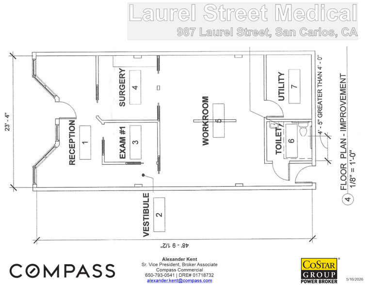 More Photos Of 987 Laurel St, San Carlos Storefront Retail Office For Sale