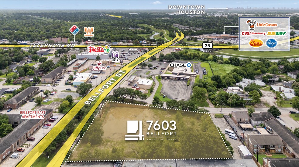 Primary Photo Of 7603 Bellfort Ave, Houston Land For Sale