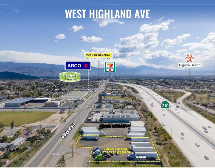 More Photos Of 2295 W Highland Ave, San Bernardino Land For Lease