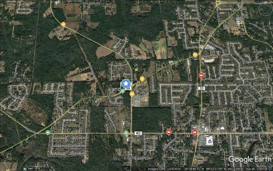 More Photos Of 9250 Jeff Hamilton Rd, Mobile Land For Sale