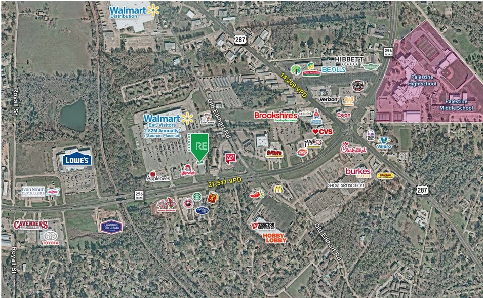 More Photos Of 2213 S Loop 256, Palestine Storefront For Lease