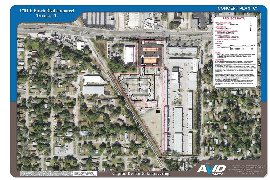 More Photos Of 1701 Busch Blvd, Tampa Land For Sale