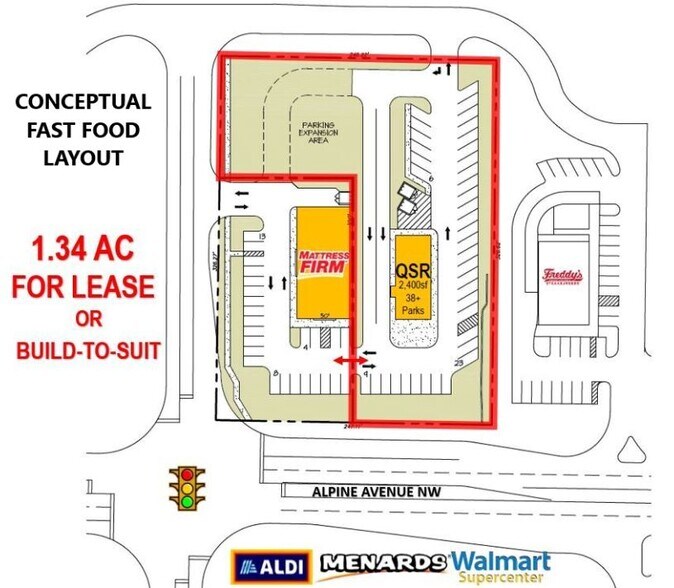 More Photos Of 4048 Alpine Ave NW, Comstock Park Land For Lease