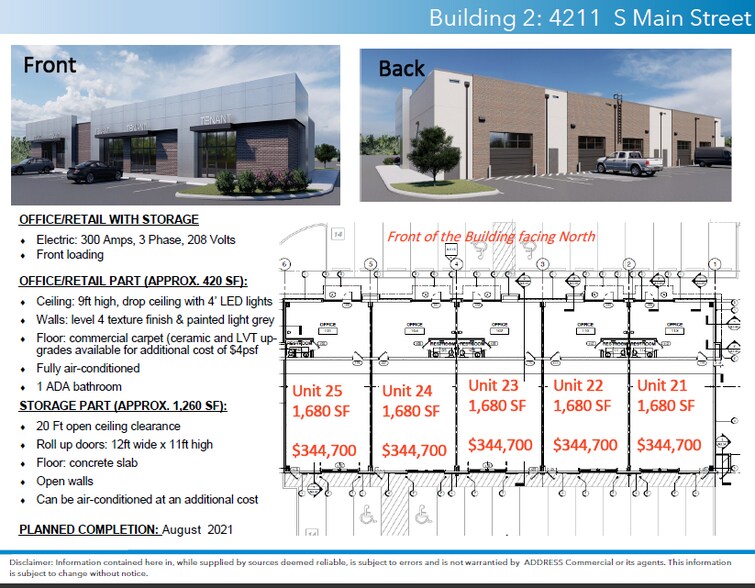 More Photos Of 4231 S Main St, Stafford Storefront Retail Office For Lease