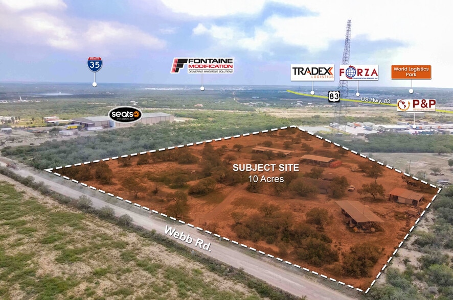 More Photos Of 297 Webb Rd., Laredo Land For Sale