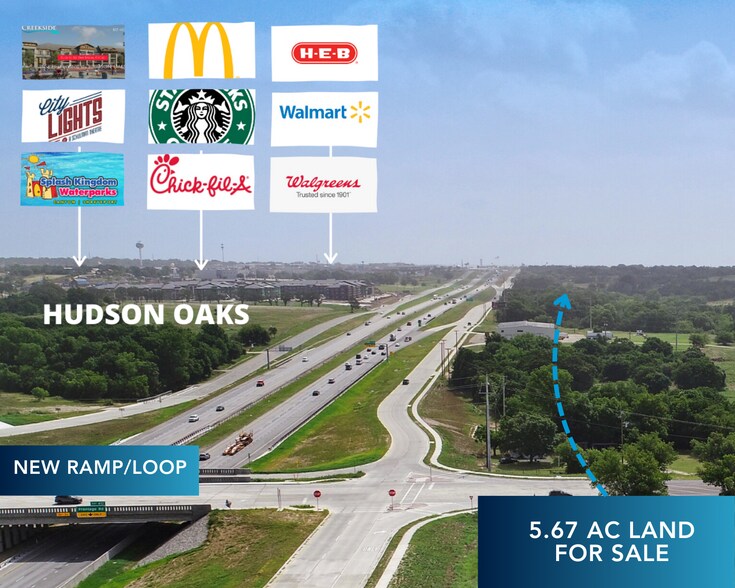 More Photos Of 3811 E Bankhead Hwy, Hudson Oaks Land For Sale