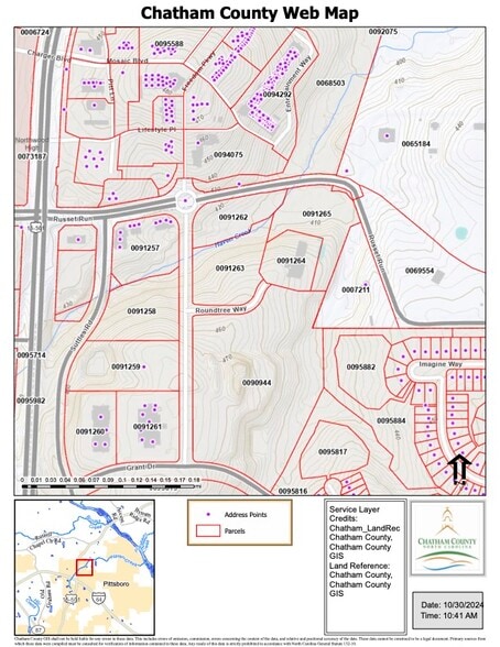 More Photos Of 420 Russet Run, Pittsboro Land For Sale