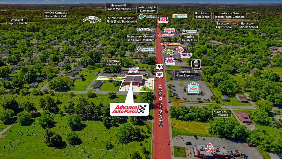 More Photos Of 725 N 3rd St, Bardstown Freestanding For Sale