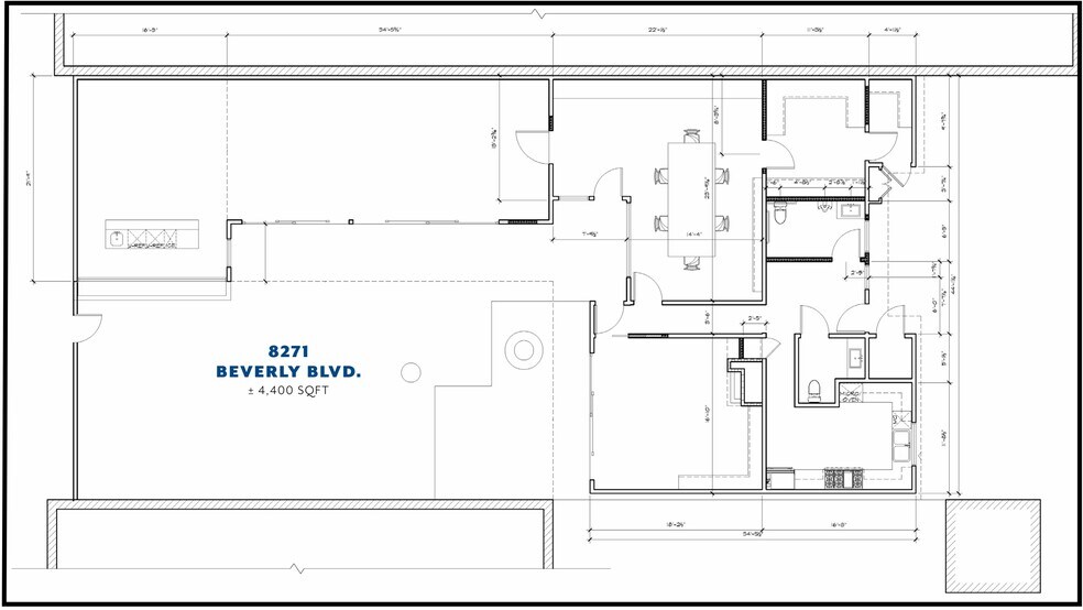 More Photos Of 8271 Beverly Blvd, Los Angeles Freestanding For Lease