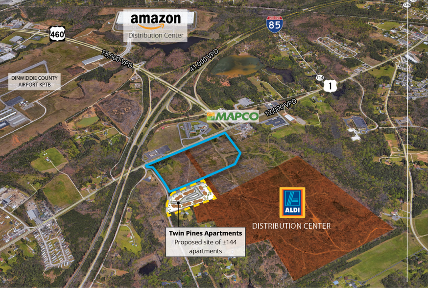 Primary Photo Of Boyton Plank Rd, Petersburg Land For Lease