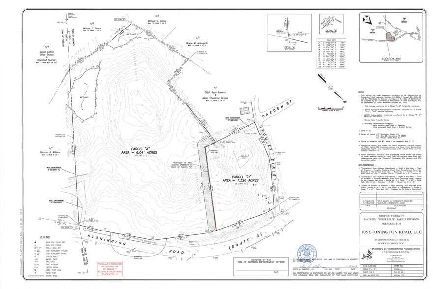 Primary Photo Of 105 Stonington Rd, Norwich Land For Sale