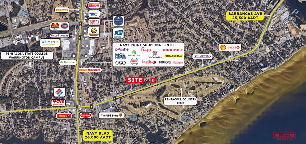 More Photos Of 3810 Barrancas Ave, Pensacola Unknown For Lease
