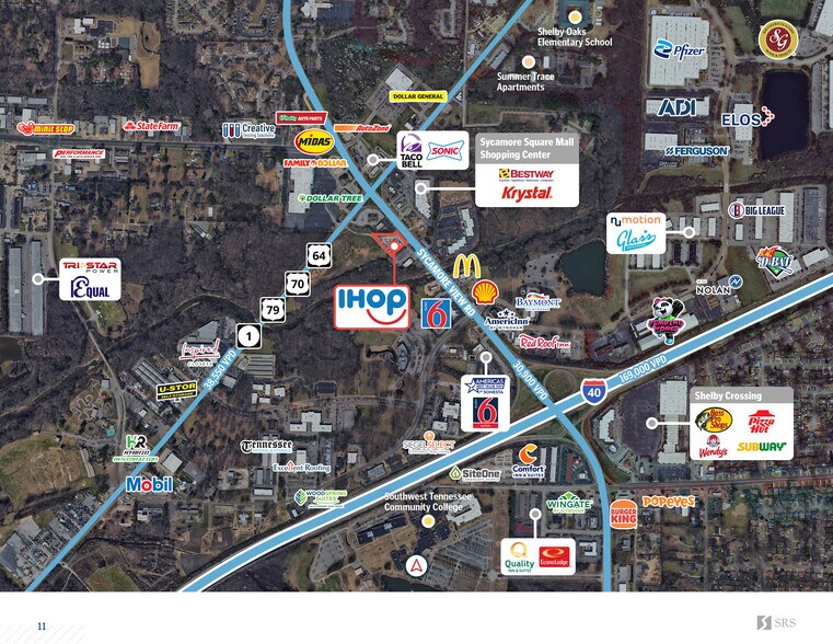 More Photos Of 1661 Sycamore View Rd, Memphis Restaurant For Sale