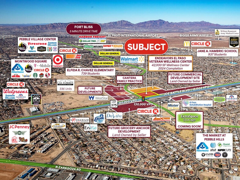 More Photos Of 2301 Joe Battle Blvd, El Paso Convenience Store For Sale