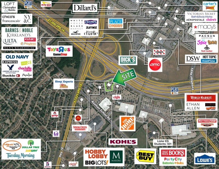 More Photos Of 3315 N President George Bush Hwy, Garland Freestanding For Lease