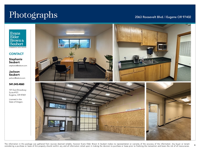 More Photos Of 2063 Roosevelt Blvd, Eugene Warehouse For Sale