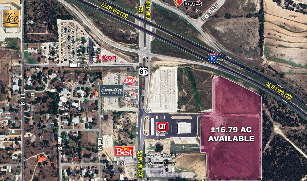 More Photos Of IH-10 & Highway 87, Comfort Land For Sale